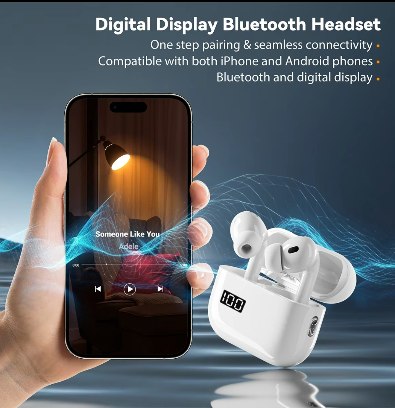 ￼ Smart Watch Gift Set – Sports Modes, Touch Screen, APP Alerts, Call & Message Reminder, Compatible with iPhone & Android – All-in-One Wearable Smart Bracelet Package